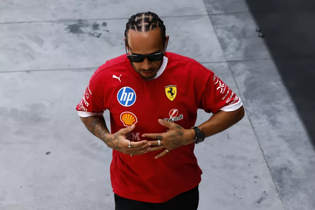 Lewis Hamilton Kasksız