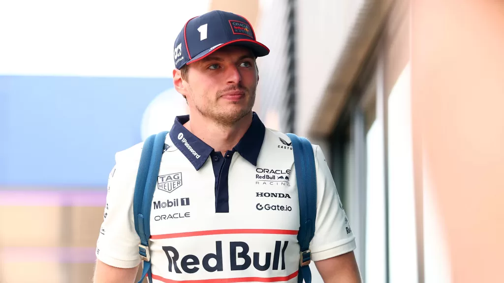 Max Verstappen Beyaz Üst-Silverstone